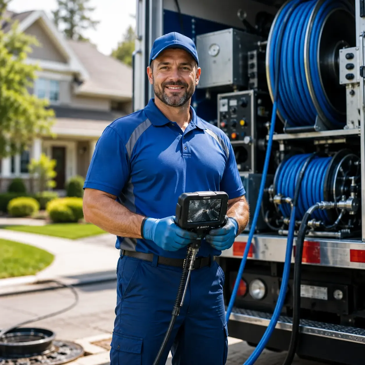 Local outdoor drain cleaning specialists in San Diego, TX
